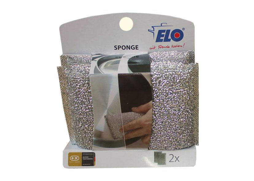 2 NON-SCRATCH SPONGES FOR ELO POTS Item No. 042347