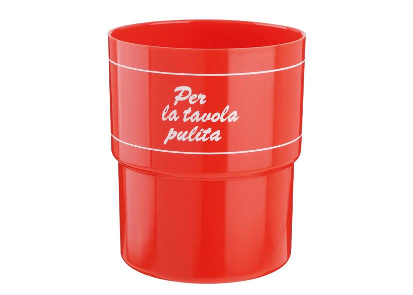 TABLE WASTE BIN SAN RED 11CM KAYSER
Code 042466