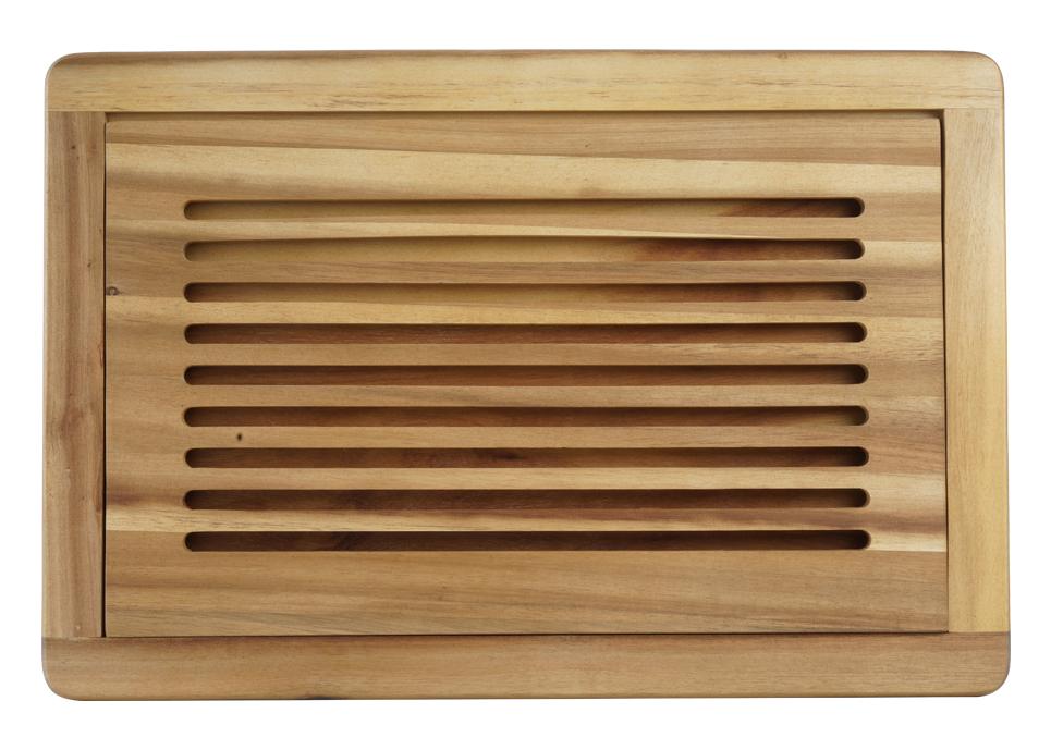 TAGLIERE PER PANE LEGNO ACACIA FSC 47.5X32X2 CM KESPER
Cod. 043325