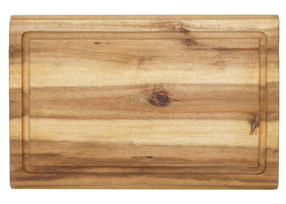 TAGLIERE LEGNO DI ACACIA FSC LISCIO 40X26CM KESPER Cod. 043337