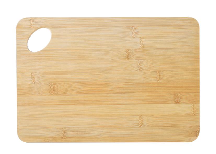 BAMBUS-SCHNEIDEBRETT FSC+LOCH 30X21X0,8CM KESPER
Art.-Nr. 043373