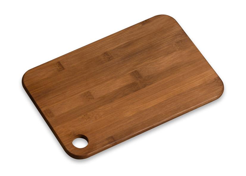 DUNKLES BAMBUS-SCHNEIDEBRETT FSC + LOCH 28X18,5X1CM KESPER
Art.-Nr. 043404