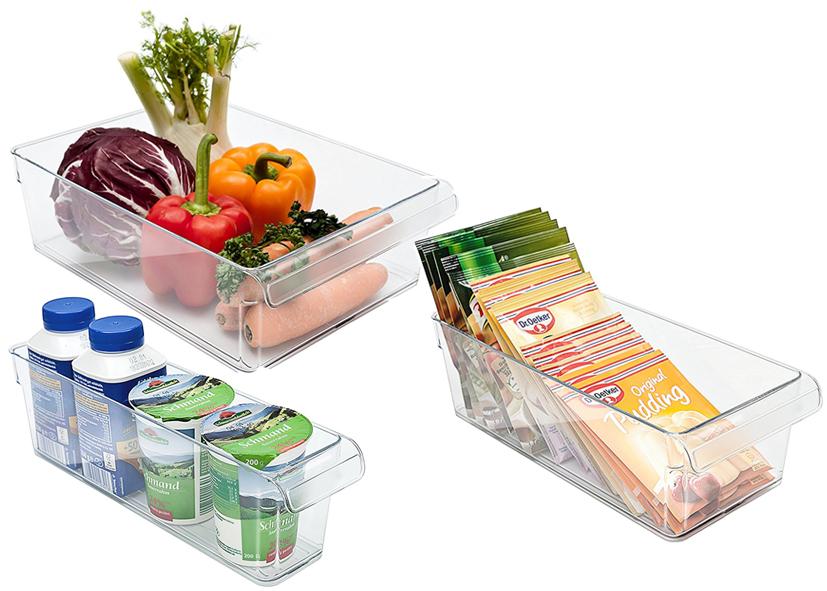 SET 3 ORGANIZER FRIGO LOFT 1,6 - 3,1 - 5,0 L ROTHO Cod. 043504