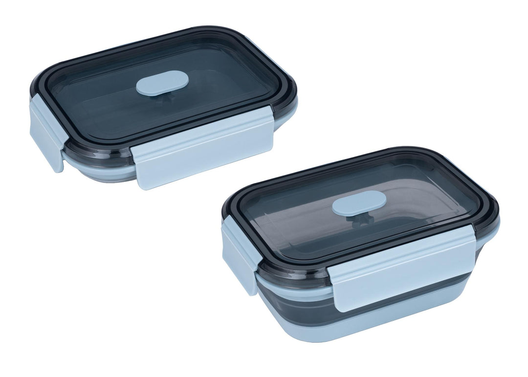 CONTENITORE PIEGHEVOLE SILICONE FROZEN BLUE 800ML LURCH Cod. 043593