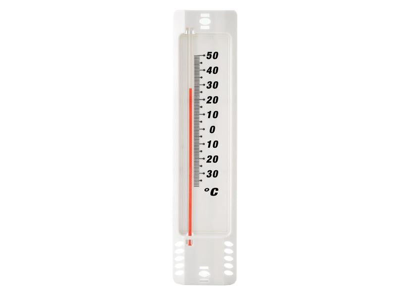 TERMOMETRO ESTERNO BIANCO ABS 19,5CM -39°+50° EVA Cod. 043823