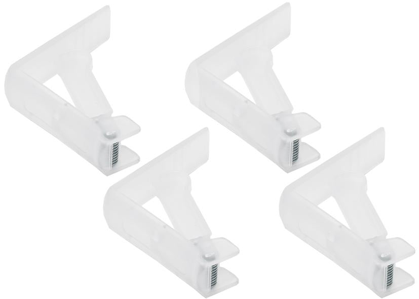 4 FERMATOVAGLIE TRASPARENTE EVA Cod. 045416