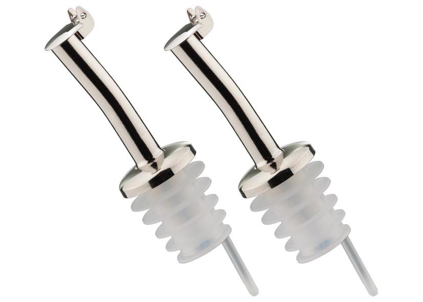 2 POURERS + SILICONE CAP STAINLESS STEEL STANDARD 4553 WESTMARK Code 046133