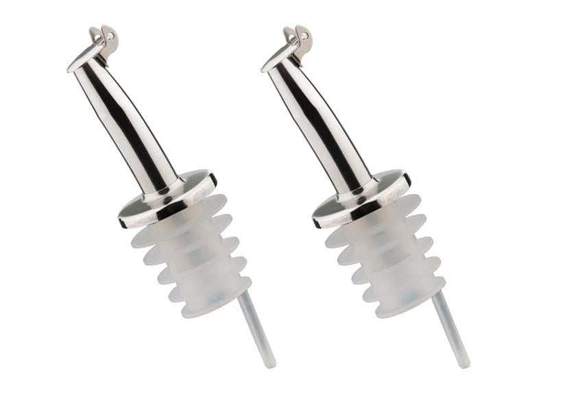 2 Ausgießer + Silikonkappen Edelstahl Gastro 4683 WESTMARK Art.-Nr. 046145