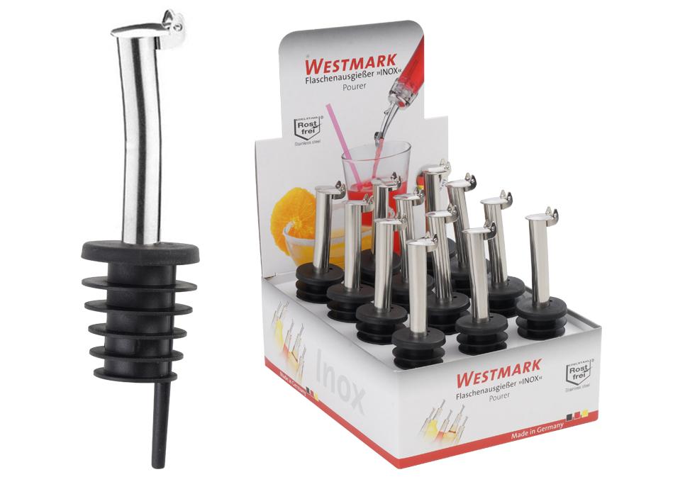 AUSG. STOPF.+SCHR.-VERSCHL. PE EDELSTAHL ECO-POUR 4557 IM DISPLAY WESTMARK Art. 046156