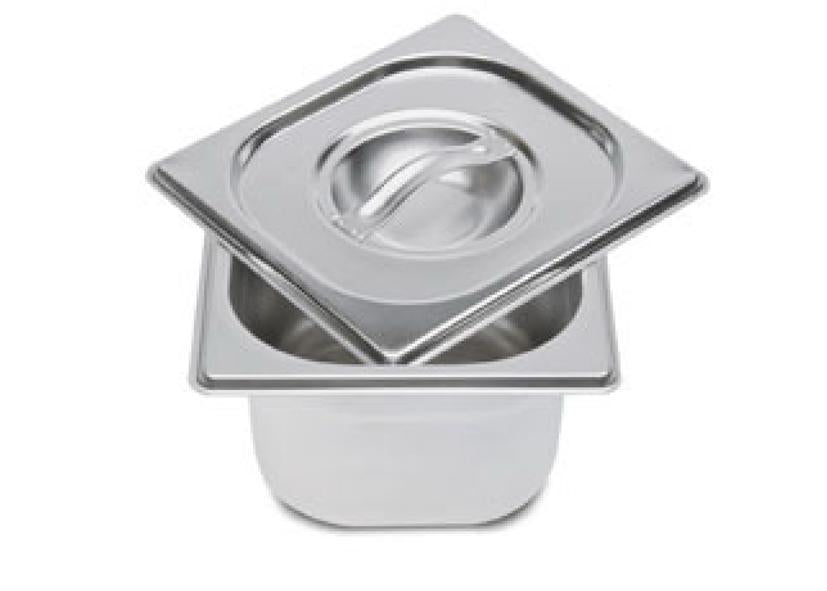CONTAINER+LID FOR TEMPERING MACHINE 047113 STAINLESS STEEL MAIBACK Code 047114