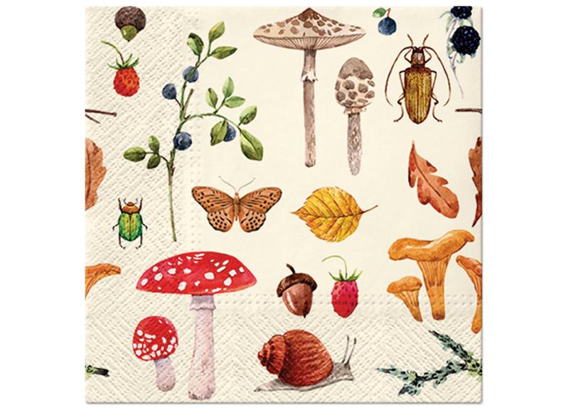 20 TOVAGLIOLI 3 VELI 33X33CM 127500 &