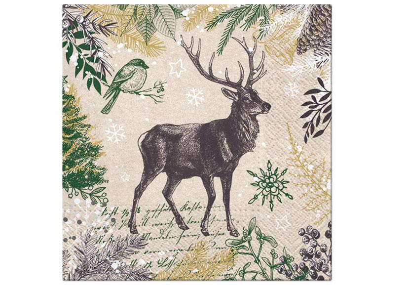 20 TOVAGLIOLI 3 VELI 33X33CM ECO 021700 &