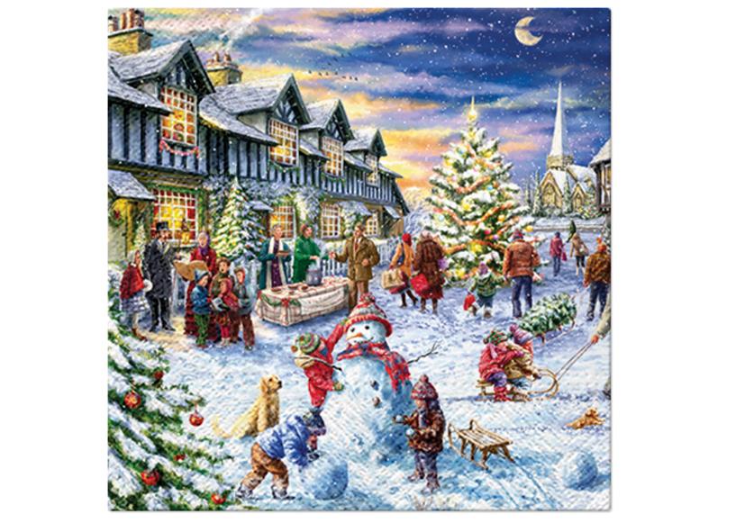 20 TOVAGLIOLI 3 VELI 33X33CM 230700 &