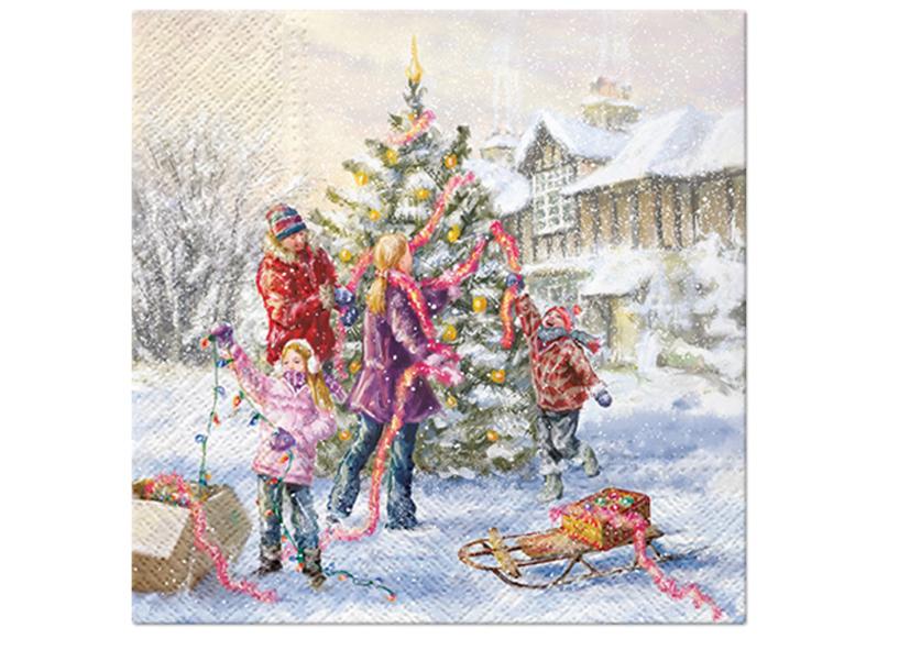 20 TOVAGLIOLI 3 VELI 33X33CM 231000 &