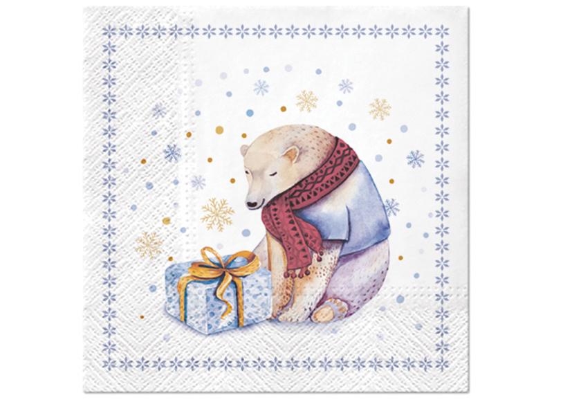 20 TOVAGLIOLI 3 VELI 33X33CM 232100 &