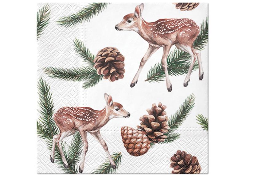 20 TOVAGLIOLI 3 VELI 33X33CM 230800 &