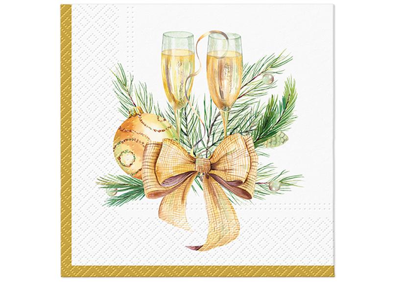 20 TOVAGLIOLI 3 VELI 33X33CM 236800 &