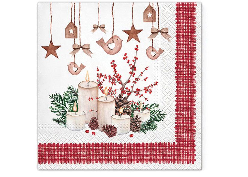 20 TOVAGLIOLI 3 VELI 33X33CM 232300 &