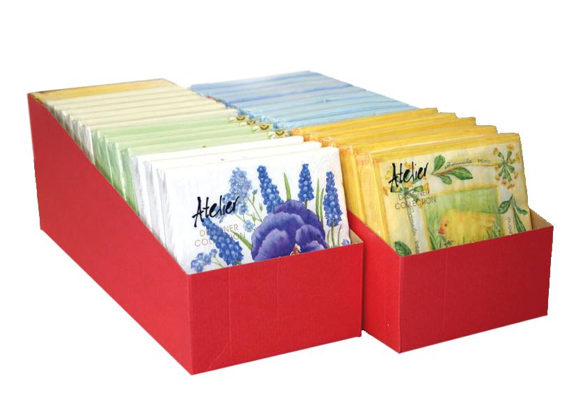 CONFEZIONE 20 TOVAGLIOLI ASSORTITI IN DISPLAY Cod. 049800