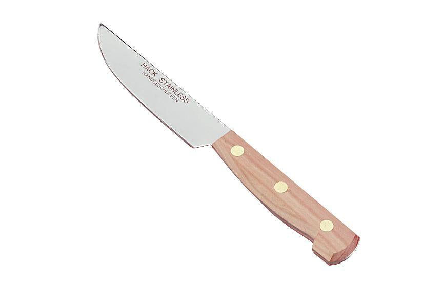 COLTELLO SPECK MAN LEGNO ACCIAIO INOSSIDABILE HACK Cod. 050617
