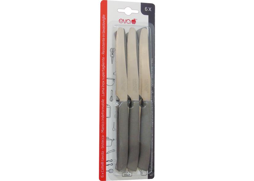 6 TAFELMESSER TAUBE 11CM EVA Art. 053139