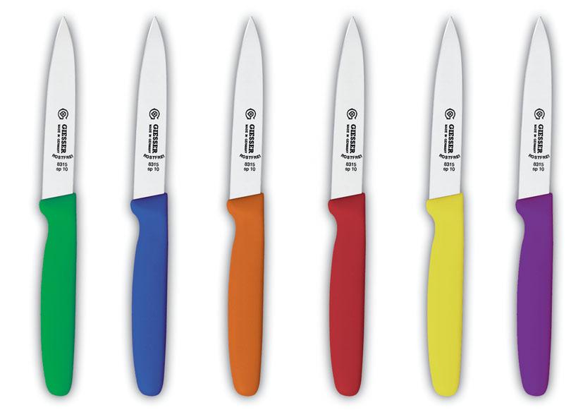 SPELUCCHINO COLORI ASSORTITI LAMA LISCIA 10CM GIESSER Cod. 053352