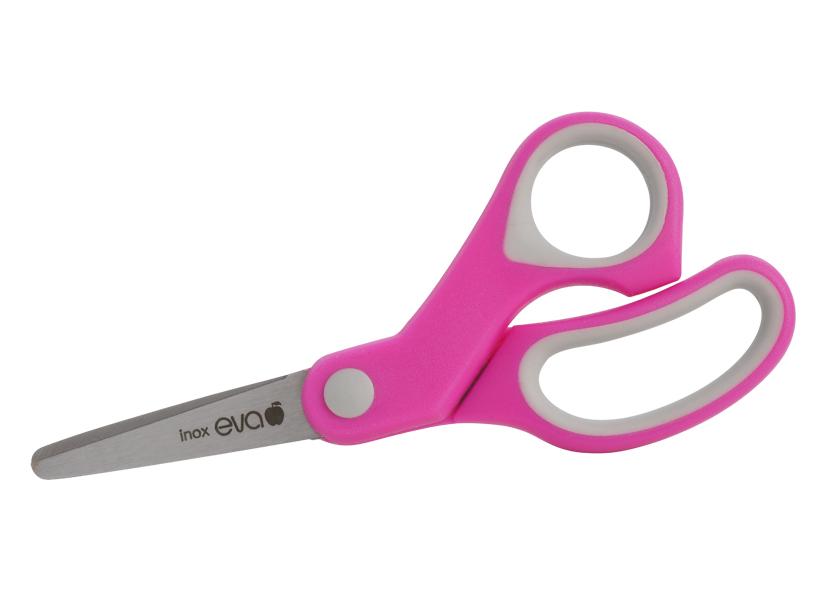 FORBICE PER SCUOLA ROSA 13CM EVA Cod. 054626
