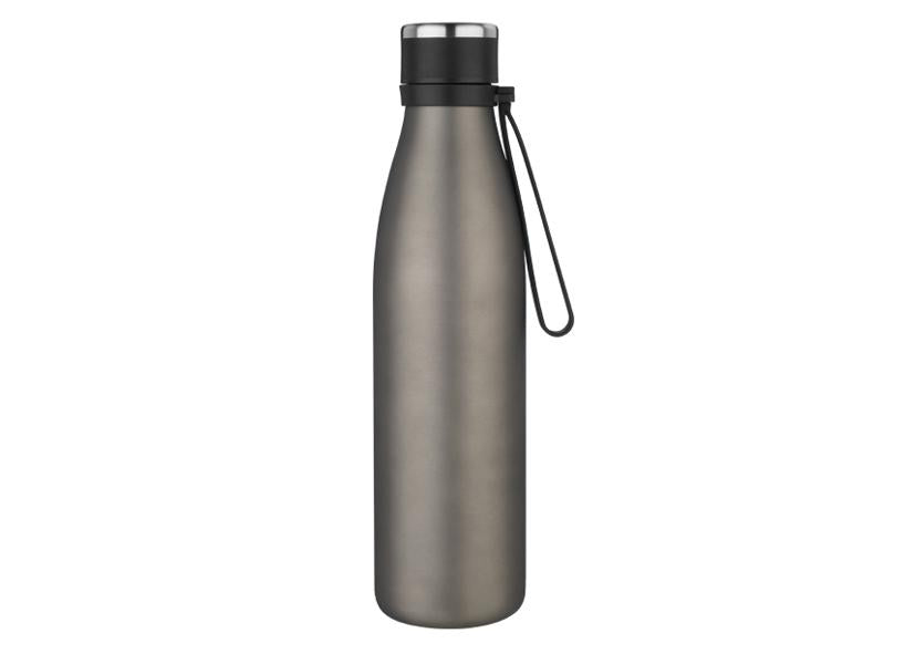 BOTTIGLIA ISOLANTE GRIGIO OPACO+TAPPO VITE 0,70L EVA
Cod. 060332