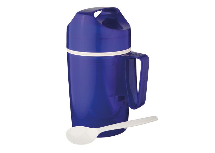 PORTAVIVANDE+CUCCHIAIO BLU HYPERBLUE 0,85L ROTPUNKT Cod. 060410