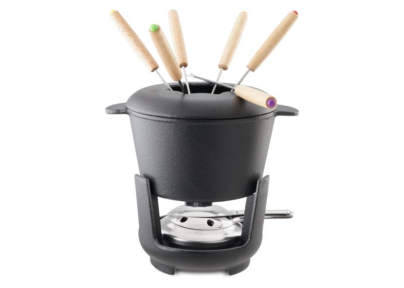 11 PEZZI SET FONDUTA GHISA EVA Cod. 070318