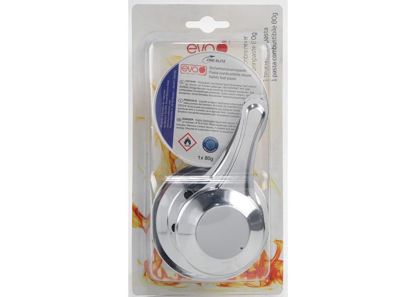 CHROME BURNER + PASTE 80GR EVA Code 070392