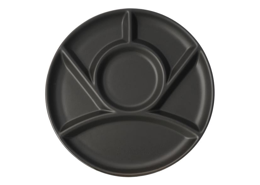 MATTE BLACK FONDUE PLATE Ø22CM EVA
Code 070418