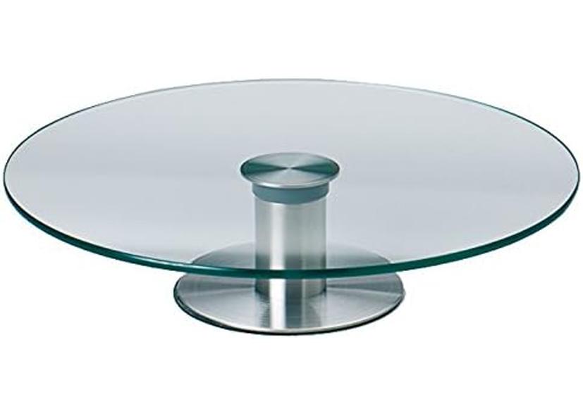DREHBARE TORTENPLATTE GLAS &