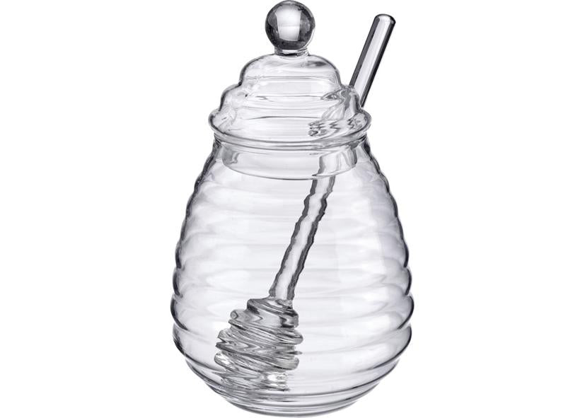 VASO PER MIELE IN VETRO BOROSILICATO &