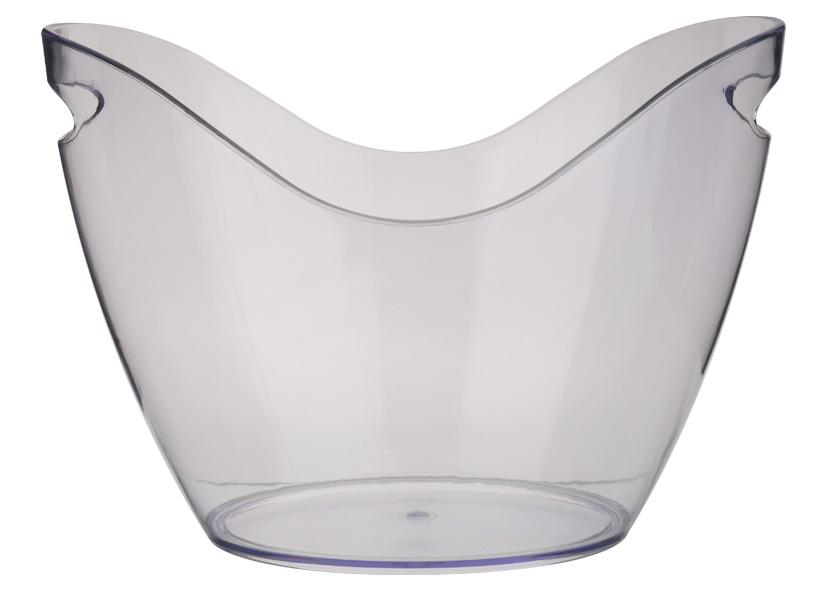 SPUMANTIERA AS TRASPARENTE 8.0L 35X25X25CM EVA Cod. 072040