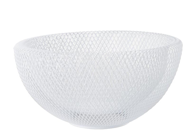 CESTINO DOPPIO FILO BIANCO Ø 24.5 X 12.5 CM EVA
Cod. 072201