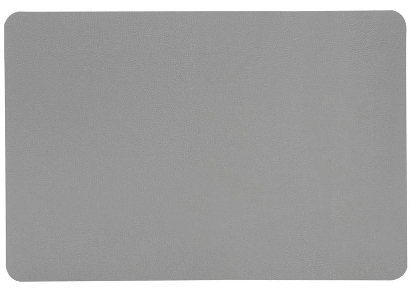 TOVAGLIETTA FINTA PELLE GRIGIO 43X29 CM KESPER Cod. 072331