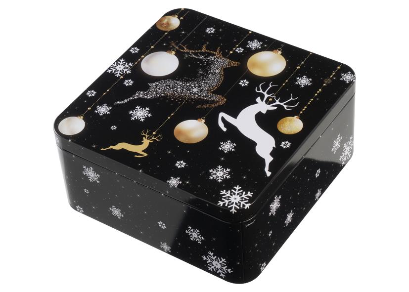 SCATOLA BISCOTTI QUADRA &