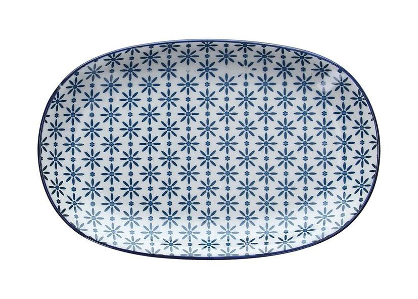 VASSOIO OVALE PORCELLANA &