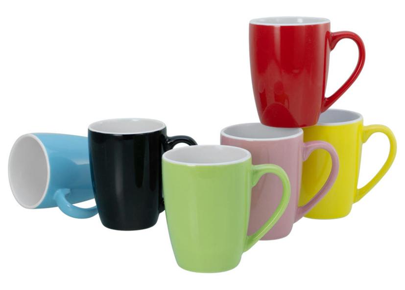 MUG CERAMICA COLORI ASSORTITI 350ML CREATABLE Cod. 080503