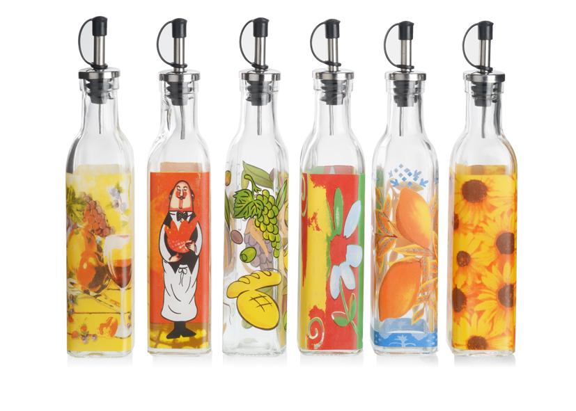 OLIERA VETR DECORATO 500ML EVA IN DISPLAY Cod. 092140
