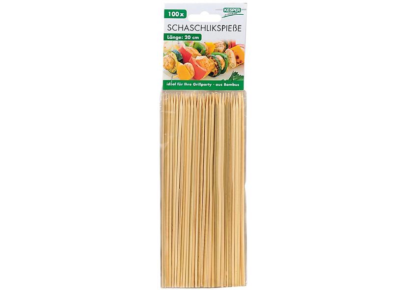 100 SPIEDINI IN BAMBU&
