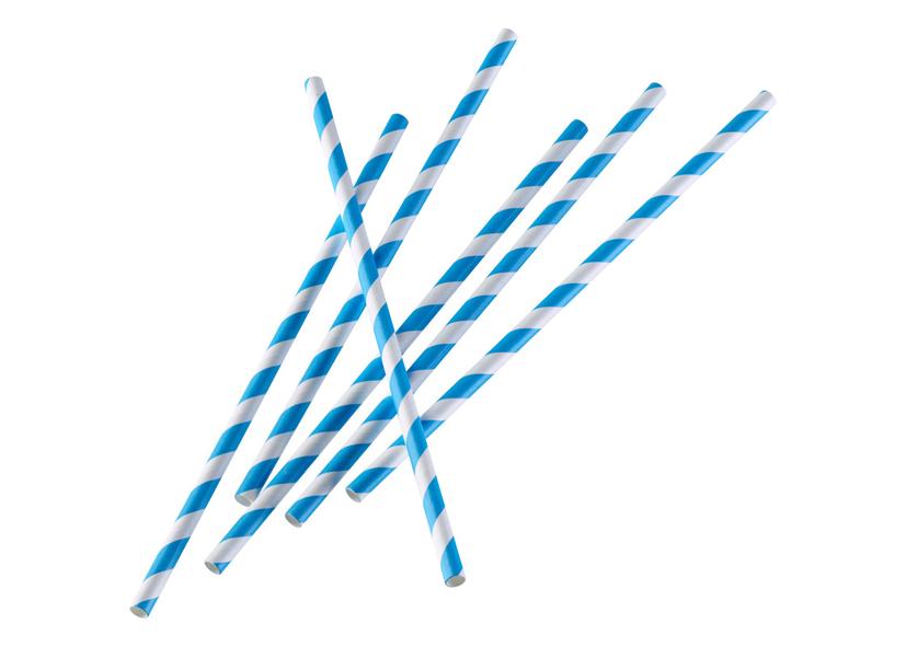 50 CANNUCCE DI CARTA BIANCO BLU Ø6 X 197MM WESTMARK
Cod. 101621