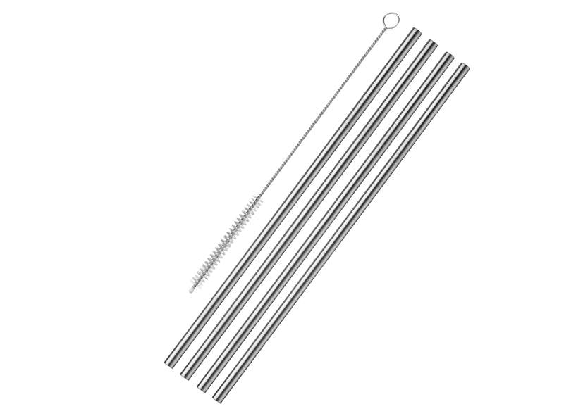 4 TRINKHALME EDELSTAHL GERADE+REINIGUNGSBÜRSTE Ø6 X 215MM WESTMARK
Art.-Nr. 101632