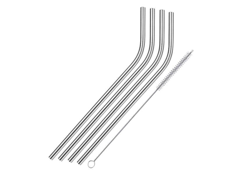 4 GEBOGENE EDELSTAHLTRINKHALME + BÜRSTE Ø6 X 215MM WESTMARK
Art.-Nr. 101633