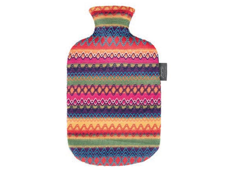 WÄRMFLASCHE MIT BEZUG &