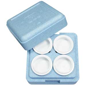 Box isotermico per 4 bicchieri per Pacojet