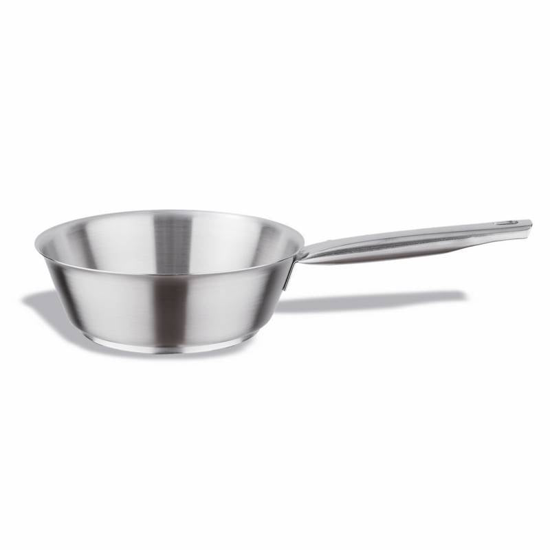 Konischer Kochtopf aus Edelstahl 22cm