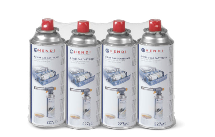 Cartucce di gas butano (set 4 pezzi)