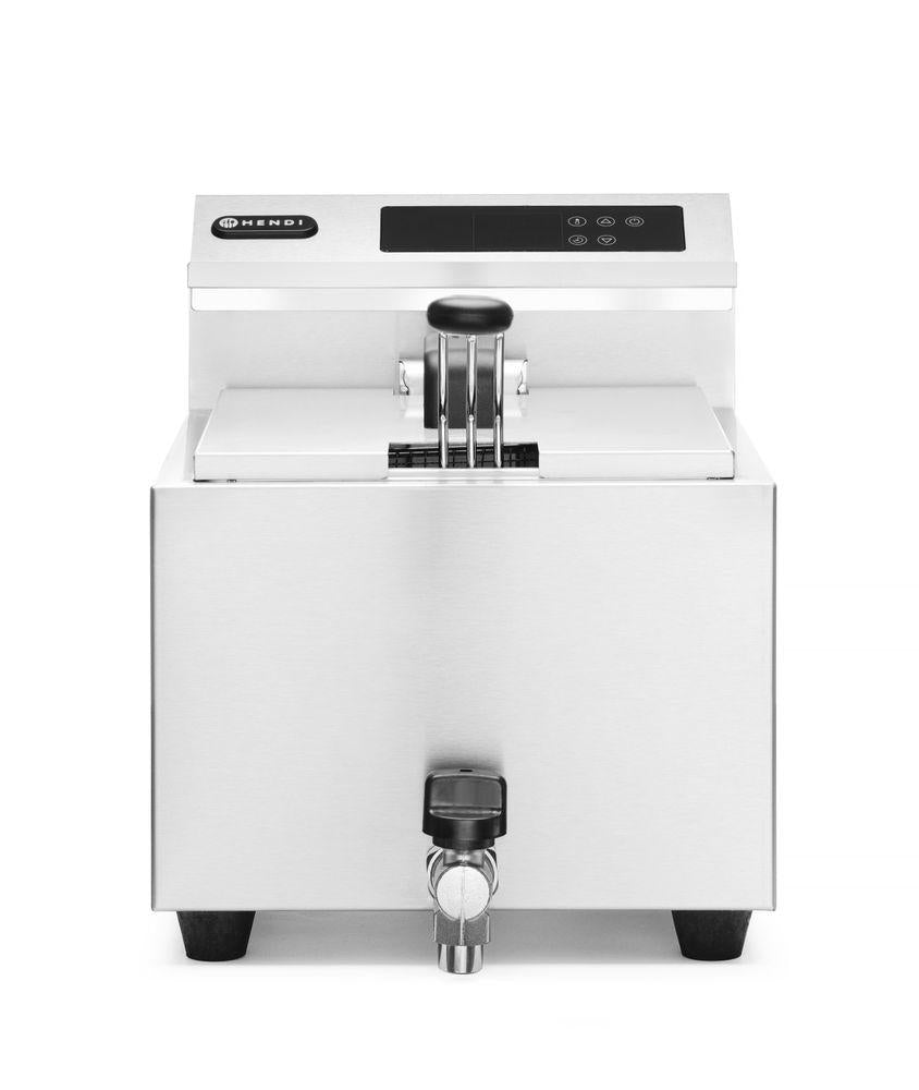 Friggitrice Profi Line digitale con rubinetto di scarico - 8 l Cod. 207369
